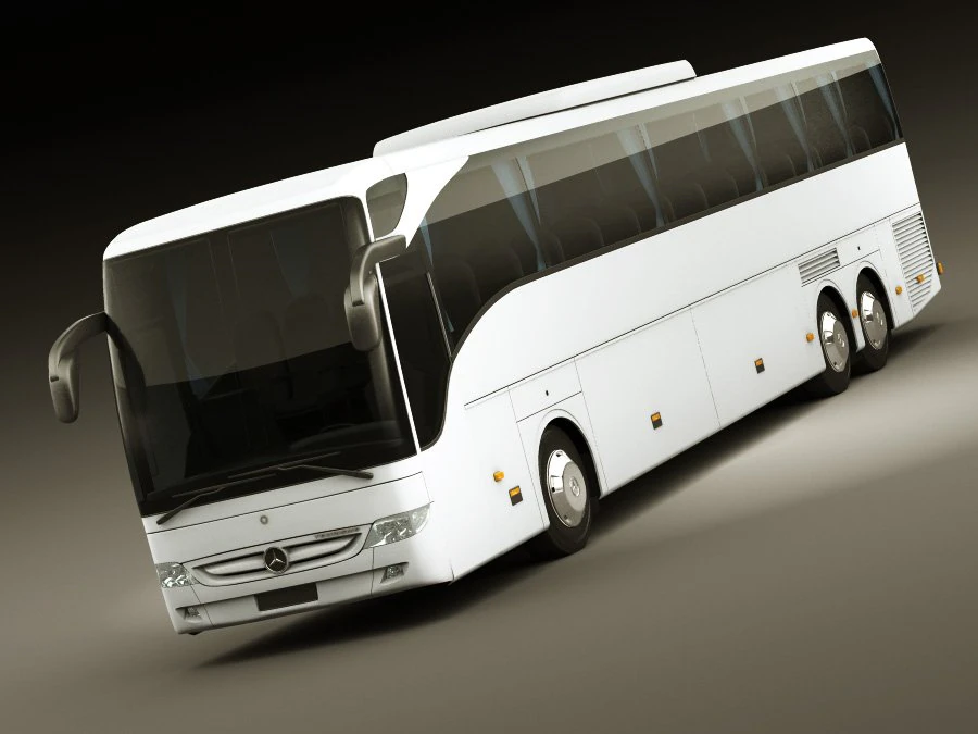 mercedes tourismo 3D Model .c4d .max .obj .3ds .fbx .stl .blend