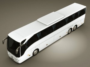 mercedes tourismo 3D Модель