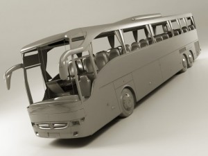 mercedes tourismo 3D Модель