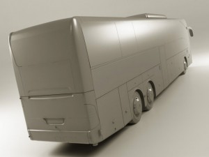 mercedes tourismo 3D Модель