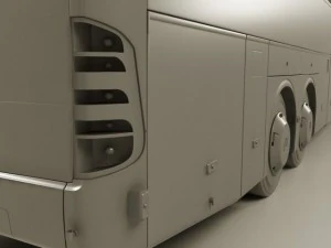 mercedes tourismo 3D Model