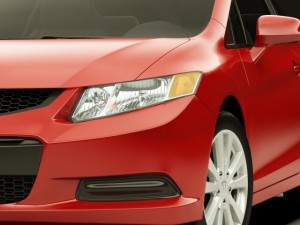 honda civic coupe 2012 Modèle 3D