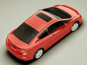 honda civic coupe 2012 3D Model