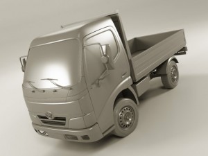toyota dyna 3Dモデル