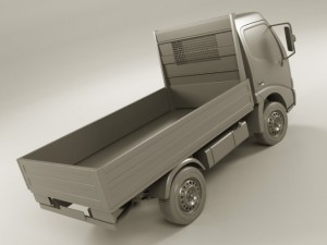 toyota dyna 3Dモデル