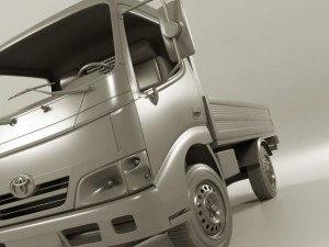 toyota dyna 3Dモデル