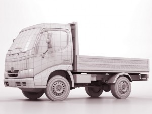 toyota dyna 3Dモデル
