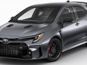 Toyota GR Corolla 2023 2 versions Modelo 3D
