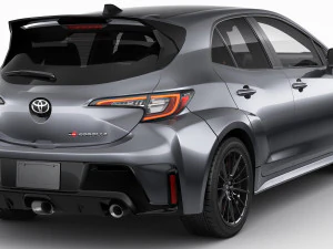 Toyota GR Corolla 2023 2 versions 3D Model