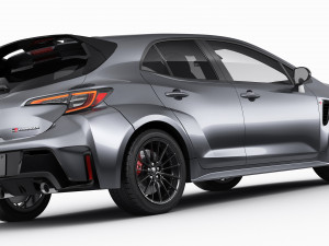 Toyota GR Corolla 2023 2 versions Modelo 3D