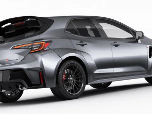 Toyota GR Corolla 2023 2 versions 3D Model