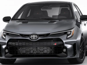 Toyota GR Corolla 2023 2 versions 3D Model