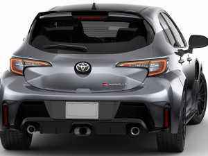 Toyota GR Corolla 2023 2 versions Modelo 3D