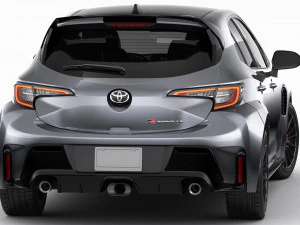 Toyota GR Corolla 2023 2 versions 3D Model
