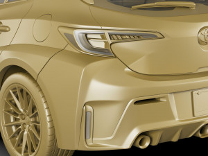 Toyota GR Corolla 2023 2 versions Modelo 3D