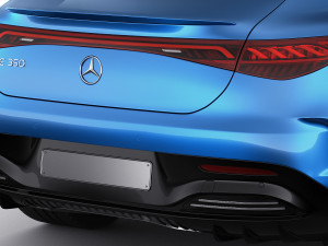 Mercedes EQE 2023 3D Model