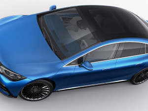 Mercedes EQE 2023 3D Model