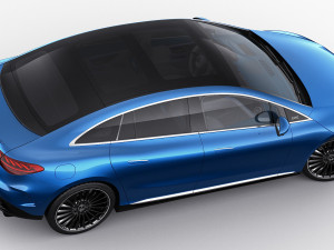 Mercedes EQE 2023 3D Model