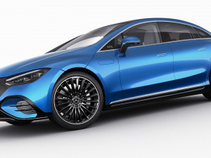 Mercedes EQE 2023 3D Model