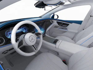 Mercedes EQE 2023 3D Model