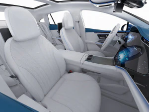 Mercedes EQE 2023 3D Model