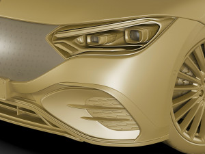 Mercedes EQE 2023 3D Model