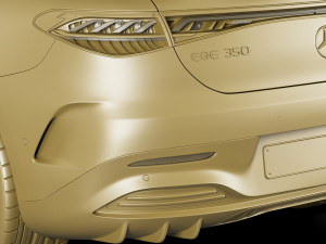 Mercedes EQE 2023 3D Model