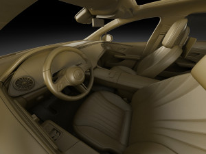 Mercedes EQE 2023 3D Model