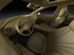 Mercedes EQE 2023 3D Model