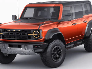 Off-road SUV Raptor 3D Model