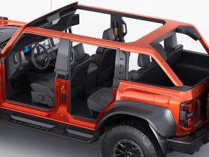 Off-road SUV Raptor 3D Model