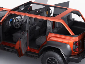 Off-road SUV Raptor 3D Model