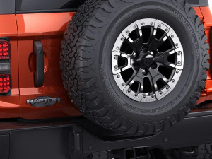 Off-road SUV Raptor 3D Model