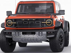 Off-road SUV Raptor 3D Model