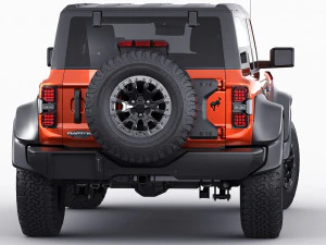 Off-road SUV Raptor 3D Model