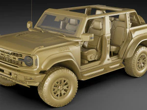 Off-road SUV Raptor 3D Model