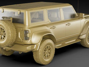 Off-road SUV Raptor 3D Model