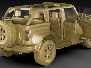 Off-road SUV Raptor 3D Model