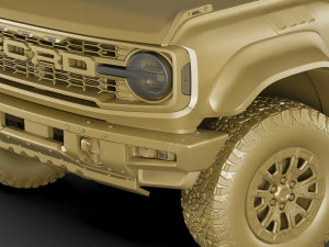 Off-road SUV Raptor 3D Model