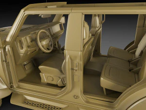 Off-road SUV Raptor 3D Model