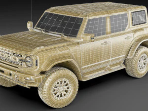Off-road SUV Raptor 3D Model