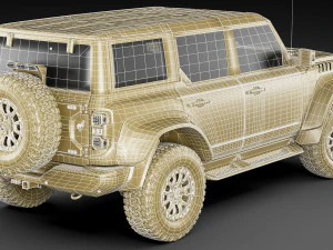 Off-road SUV Raptor 3D Model