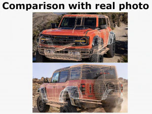 Off-road SUV Raptor 3D Model