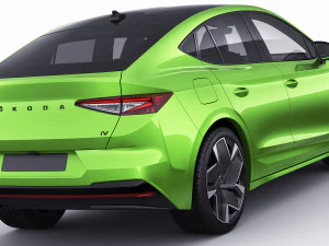 Skoda Enyaq Coupe RS iV 2022 3D Model