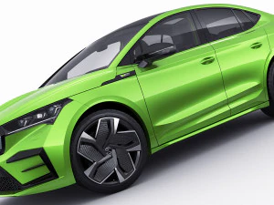 Skoda Enyaq Coupe RS iV 2022 3D Model