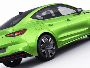 Skoda Enyaq Coupe RS iV 2022 3D Model