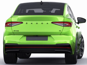 Skoda Enyaq Coupe RS iV 2022 3D Model