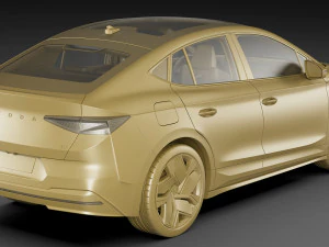 Skoda Enyaq Coupe RS iV 2022 3D Model