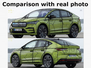 Skoda Enyaq Coupe RS iV 2022 Modèle 3D