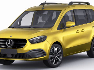 Mercedes T-class 2023 3D Model
